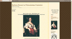 Desktop Screenshot of barbarastrozzi.com