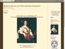 Tablet Screenshot of barbarastrozzi.com